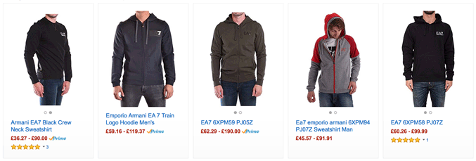 Emporio Armani Hoodies Emporio Armani Hoodies