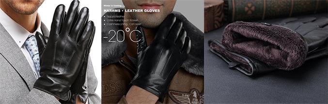 Touchscreen Leather Gloves Touchscreen Leather Gloves