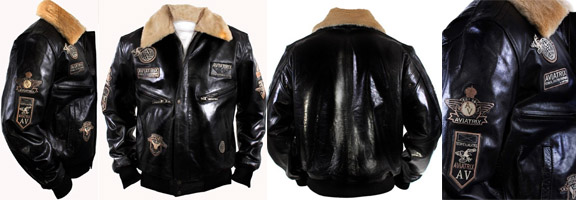 US Air Force Pilot G-1 Leather Bomber Jackets