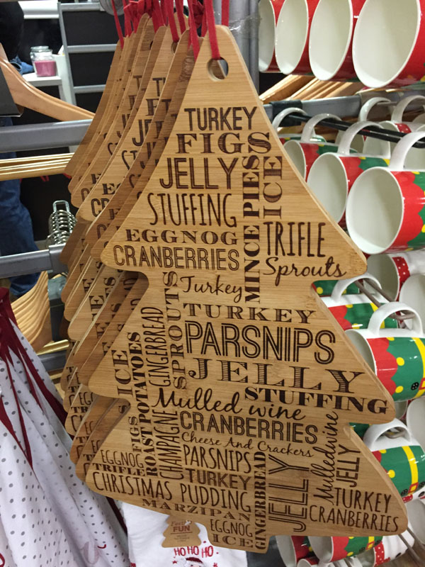 Christmas Chopping Board