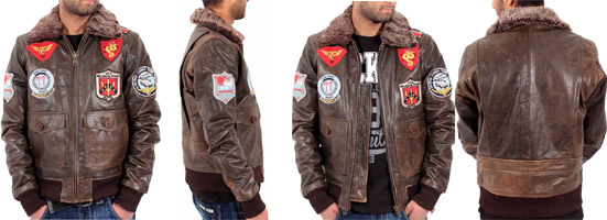 Pilot Flying Antique Vintage Leather Jacket