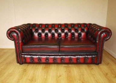 Leather sofa