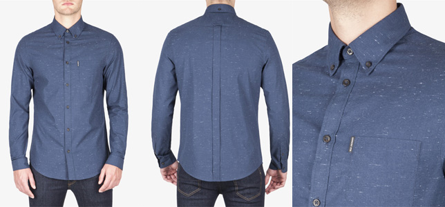 TEXTURED OXFORD SHIRT  REGULAR FIT