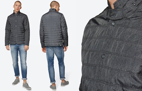Bench. Light Quilted Jacket Task with pockets