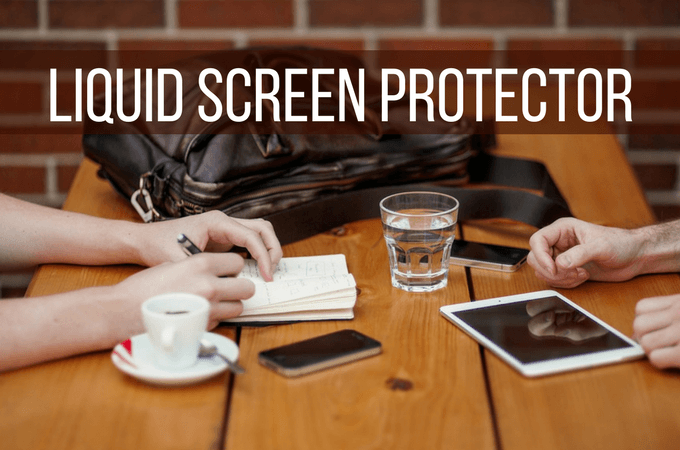 Phone Screen Protecter That's Liquid