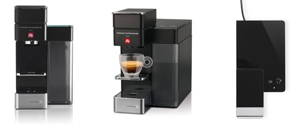 Illy Y5 Espresso & Coffee Machine, Blue Tooth, Amazon Dash Replenishment Enabled