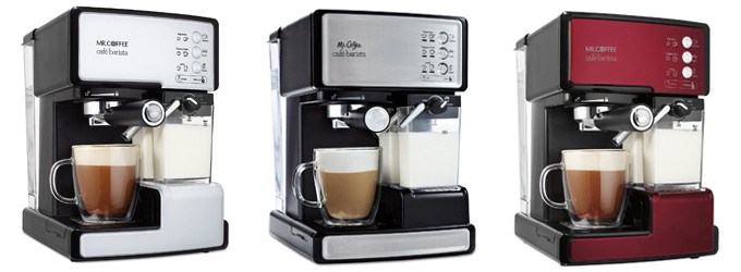 Mr. Coffee Cafe Barista Espresso and Cappuccino Maker
