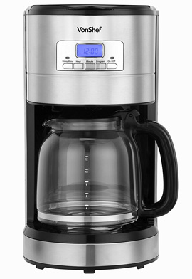 VonShef Programmable Digital Coffee Maker
