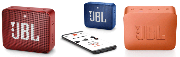 JBL GO 2 Portable Bluetooth Waterproof Speaker