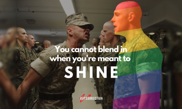 You cannot blend in when you are meant to SHINE.