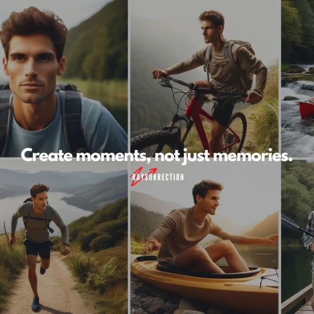 Create moments, not just memories.