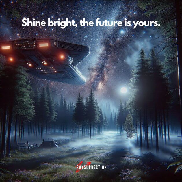 Shine bright. The future is yours.