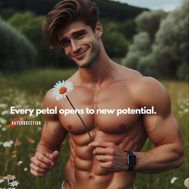 Every petal opens to new potential.