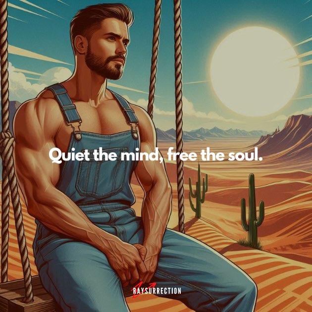 Quiet the mind, free the soul.