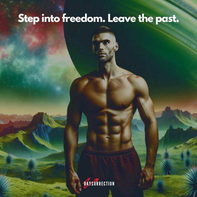 Step into freedom. Leave the past.