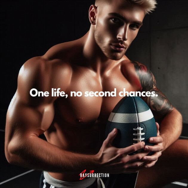 One life no second chances One life no second chances.