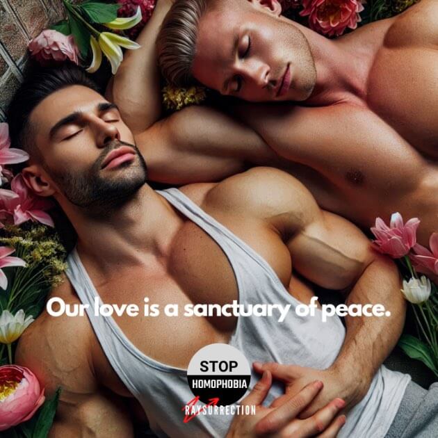 Our love is a sanctuary of peace Our love is a sanctuary of peace.