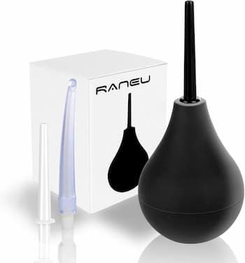RANEU Enema Bulb Silicone Anal Douche Enema Kit
