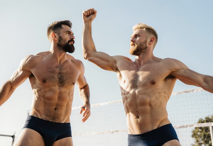 Gay Dudes Having a Blast with Goofy Workouts Gay Dudes Having a Blast with Goofy Workouts