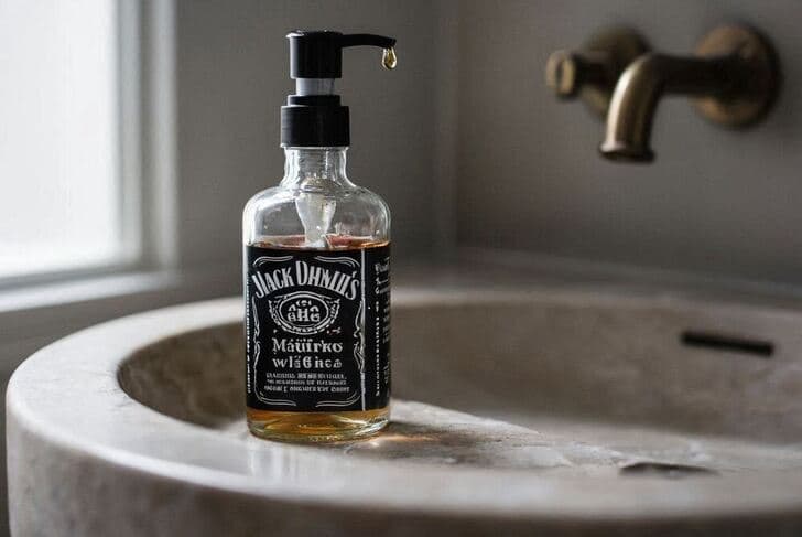 Whiskey Bottles and Bathroom Grit Whiskey Bottles and Bathroom Grit