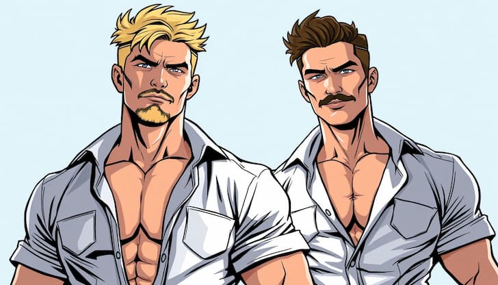 Half-Buttoned Silk Shirt Half-Buttoned Silk Shirt