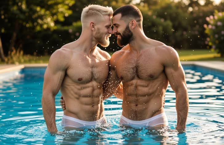 Men in Love Amidst Water Men in Love Amidst Water